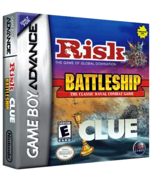 jeu Three-in-One Pack - Risk + Battleship + Clue  (Rev 1)